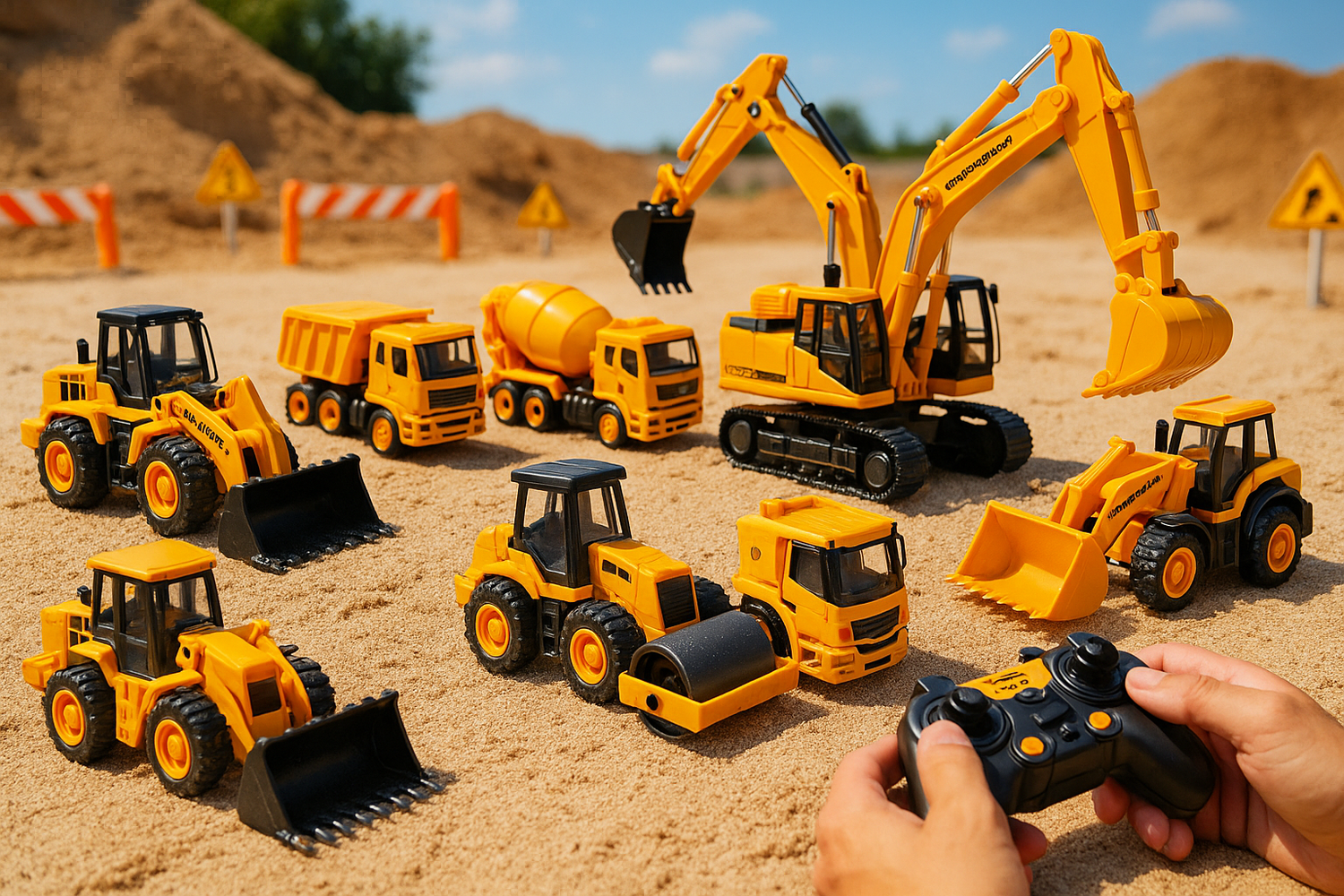 Pour les petits chefs de chantier (2–10 ans)