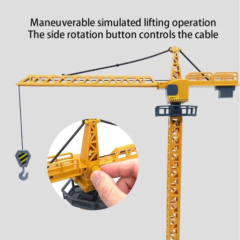 Tracteur, Pelleteuse & Bulldozer en Métal – Véhicules de Chantier à Inertie pour Enfants (Modèles au choix)