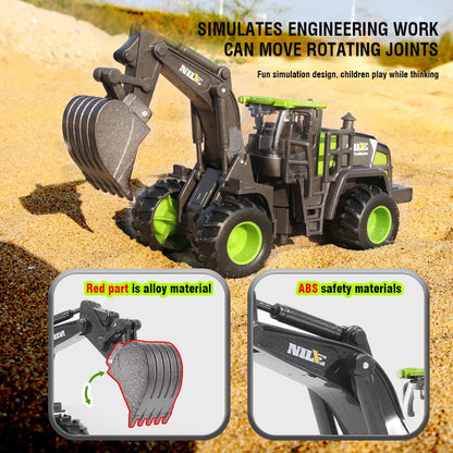 Véhicule de Chantier au choix  – Bulldozer, Camion, Grue, Pelleteuse ou Chariot Élévateur