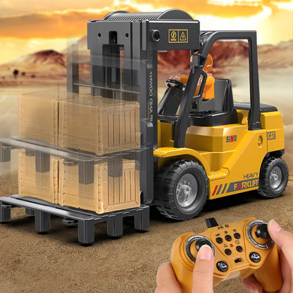 Chariot élévateur télécommandé 2,4 GHz – Véhicule de chantier RC pour enfants
