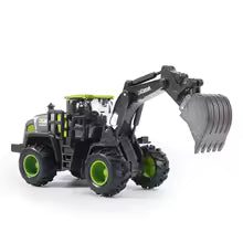 Véhicule de Chantier au choix  – Bulldozer, Camion, Grue, Pelleteuse ou Chariot Élévateur